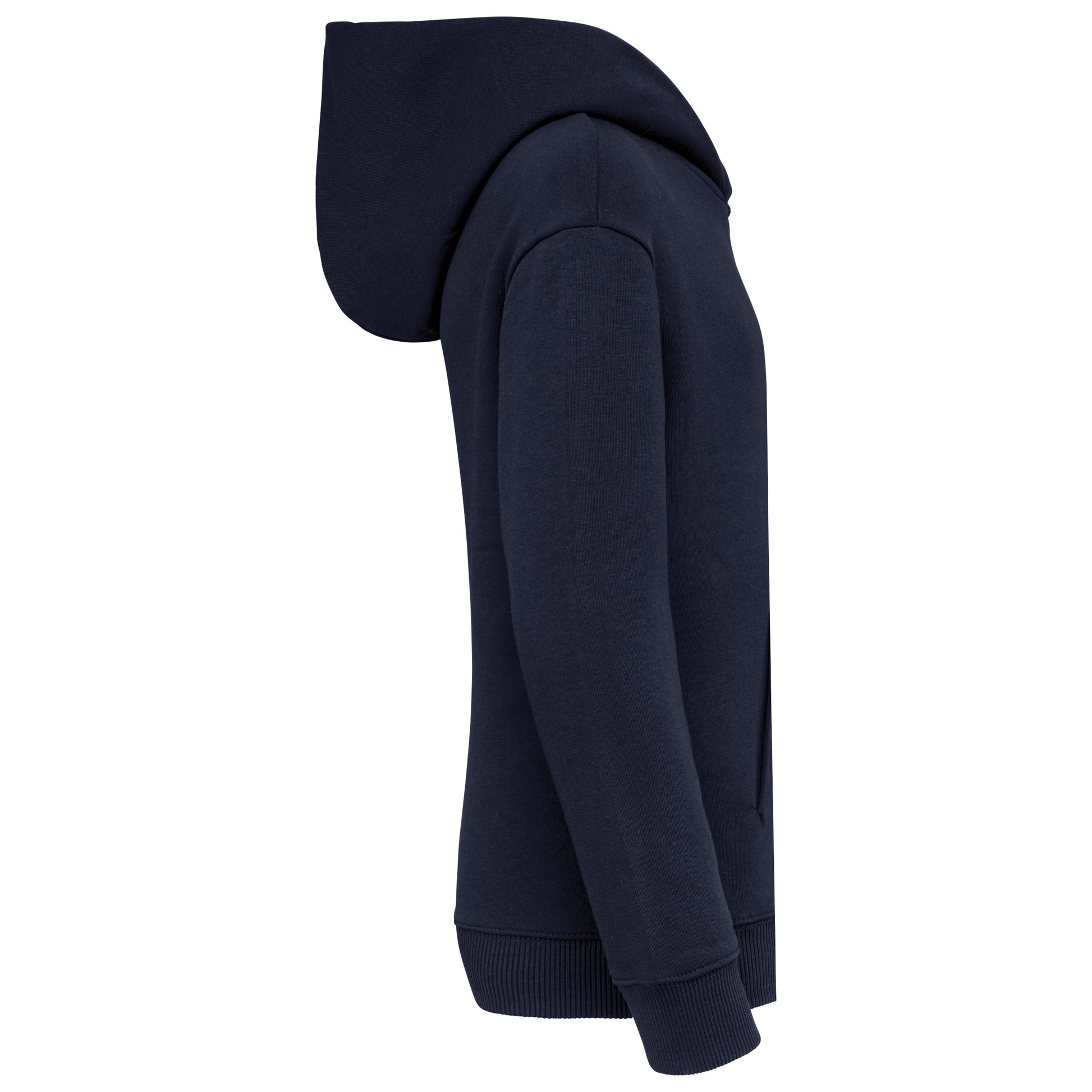 Duurzame oversized kindersweater met capuchon