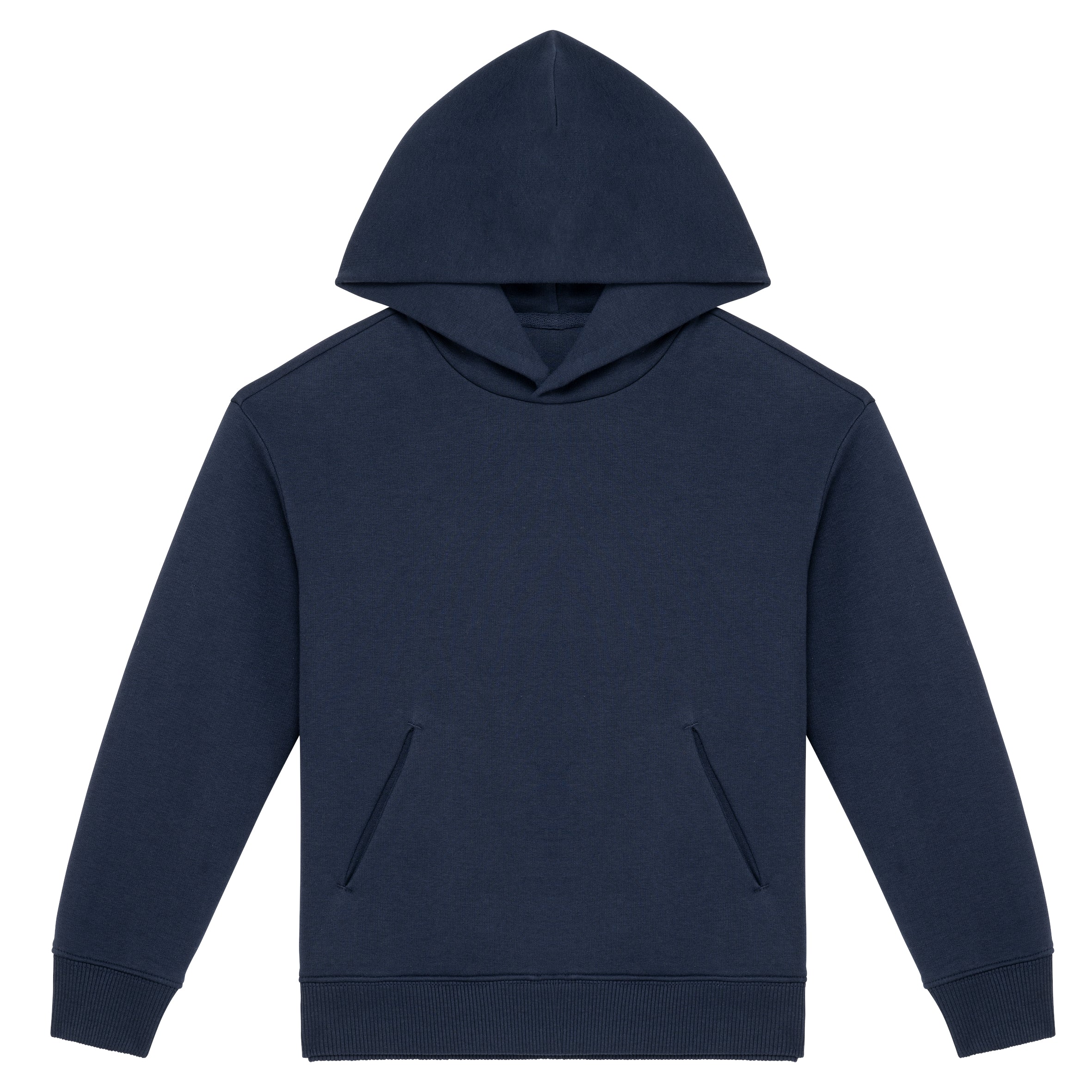 Duurzame oversized kindersweater met capuchon