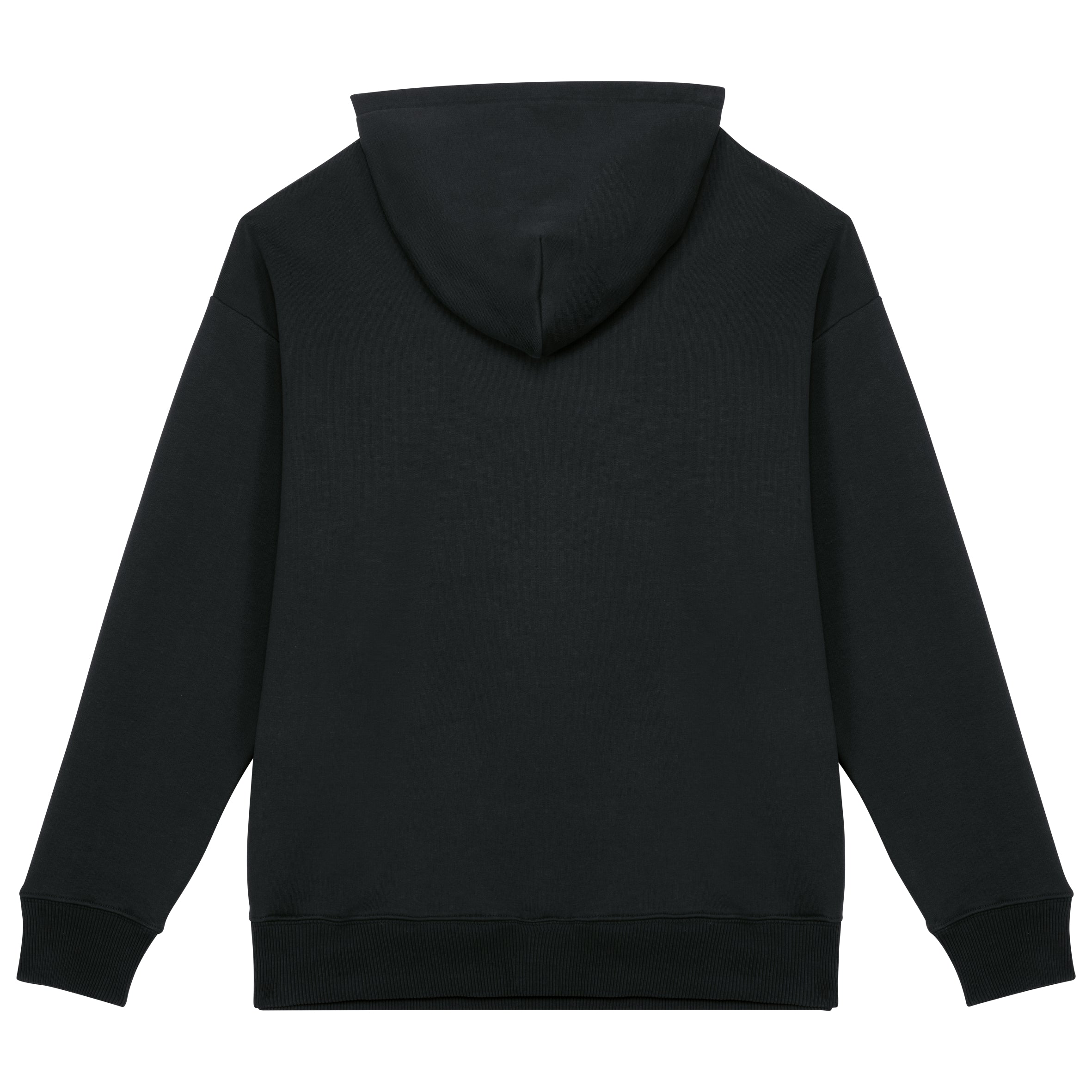 Ecologische uniseks oversized sweater met capuchon