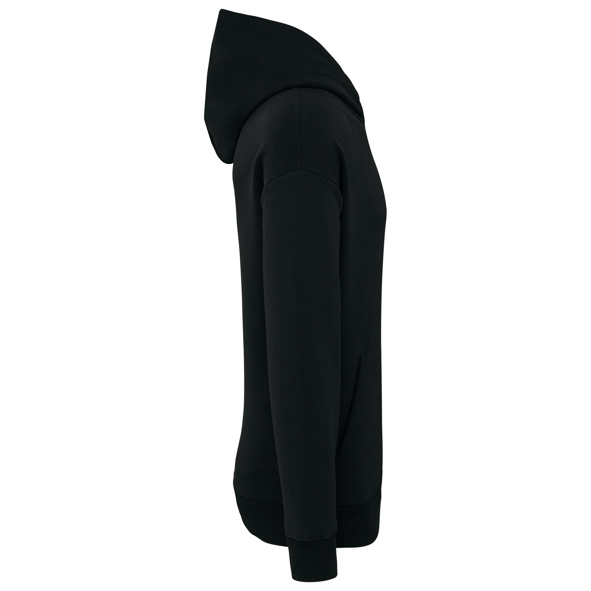 Ecologische uniseks oversized sweater met capuchon