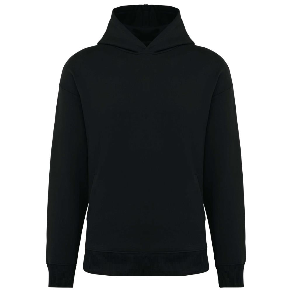 Ecologische uniseks oversized sweater met capuchon