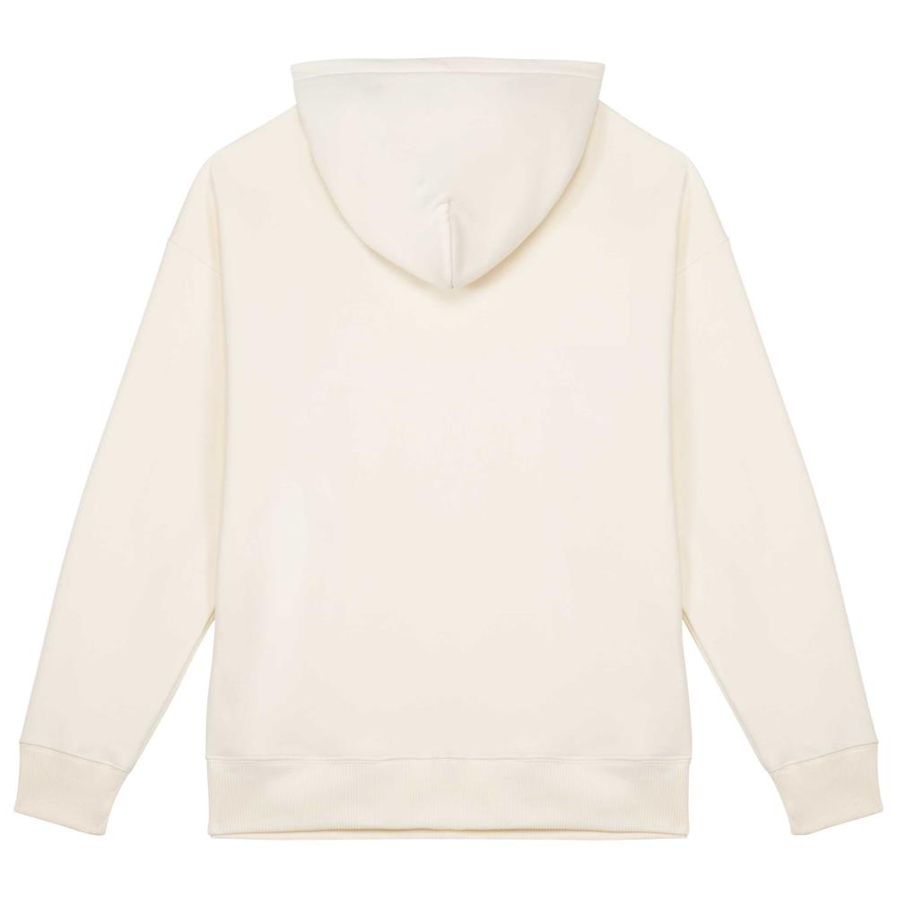 Ecologische uniseks oversized sweater met capuchon