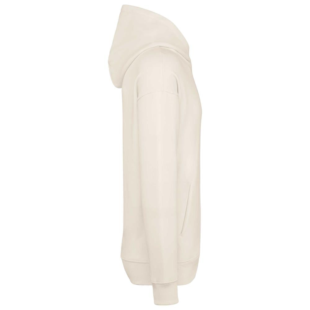 Ecologische uniseks oversized sweater met capuchon