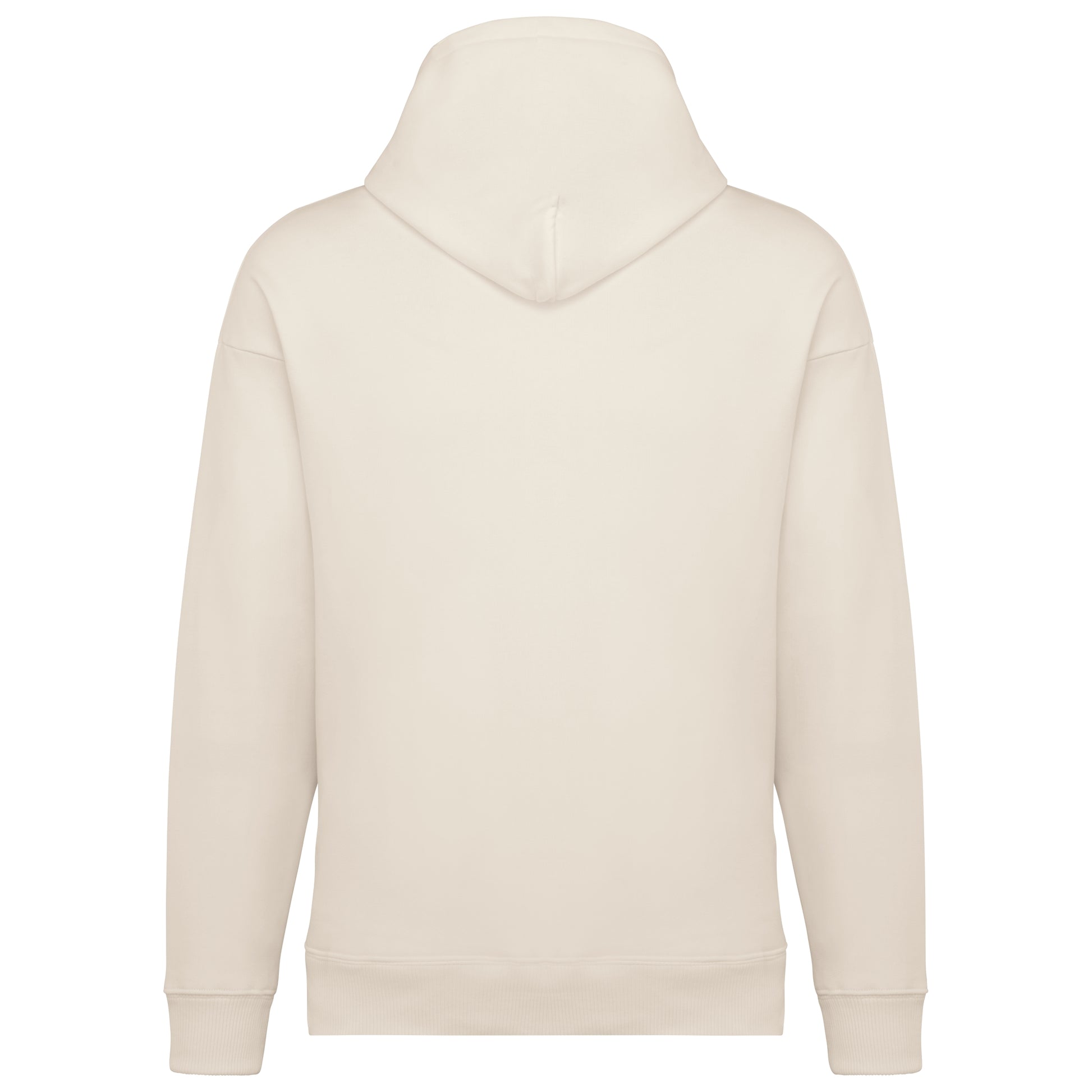 Ecologische uniseks oversized sweater met capuchon