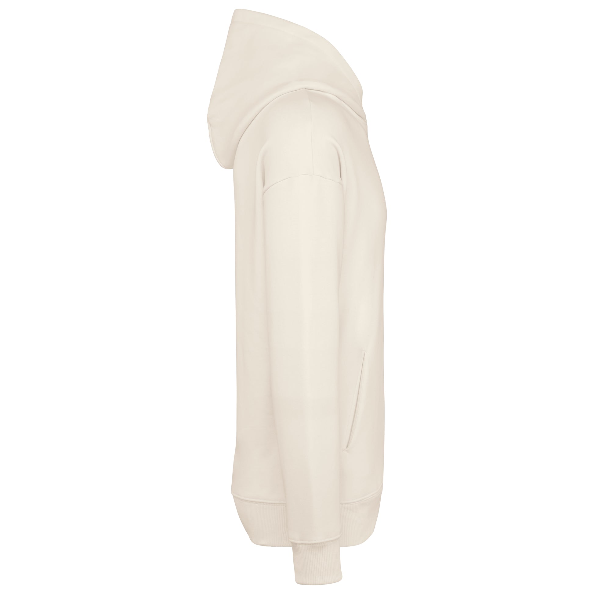 Ecologische uniseks oversized sweater met capuchon
