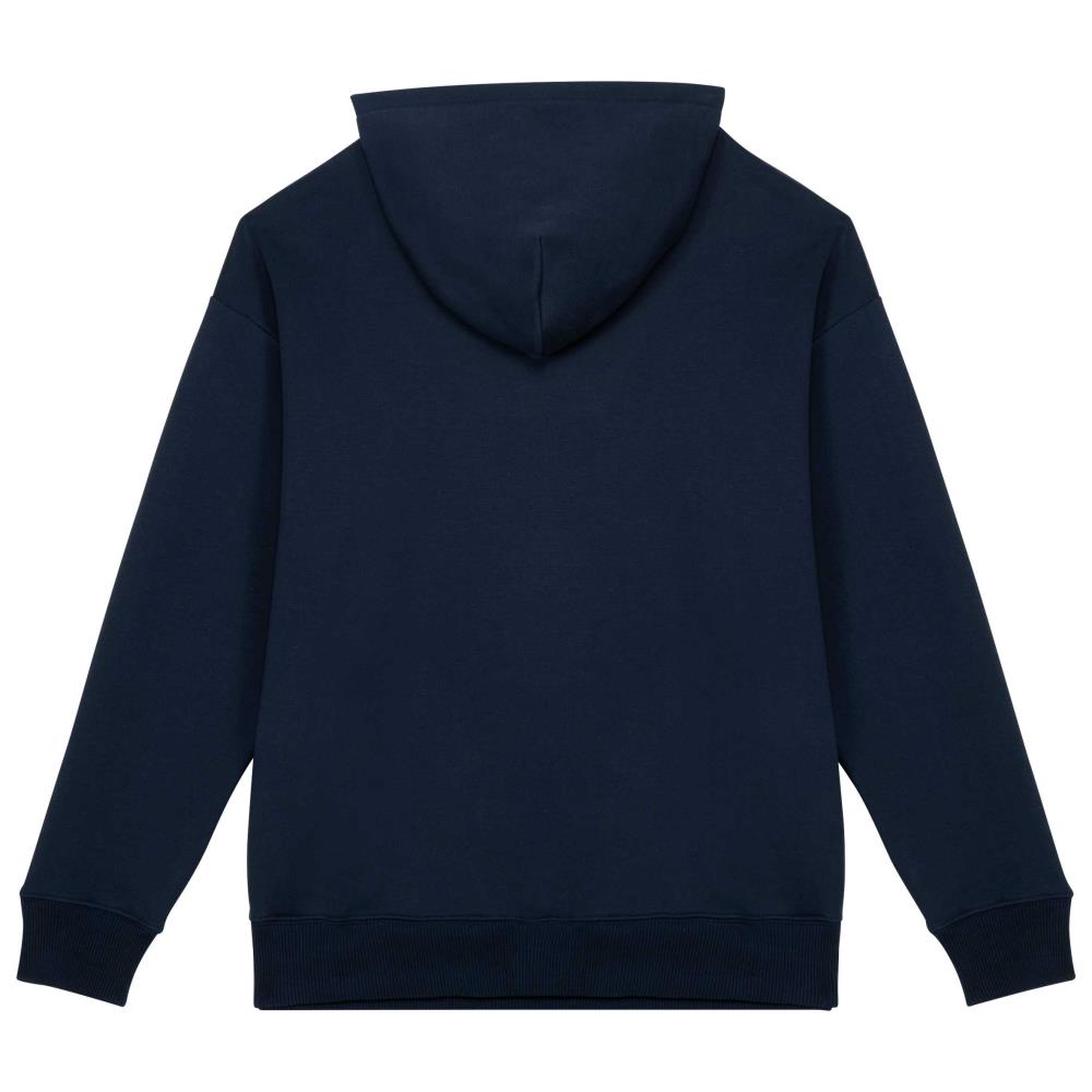 Ecologische uniseks oversized sweater met capuchon