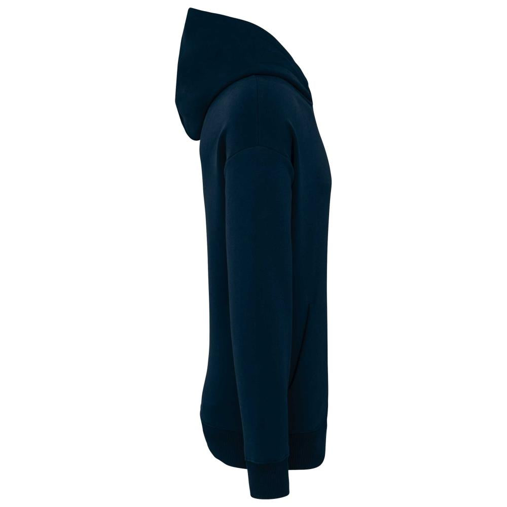 Ecologische uniseks oversized sweater met capuchon