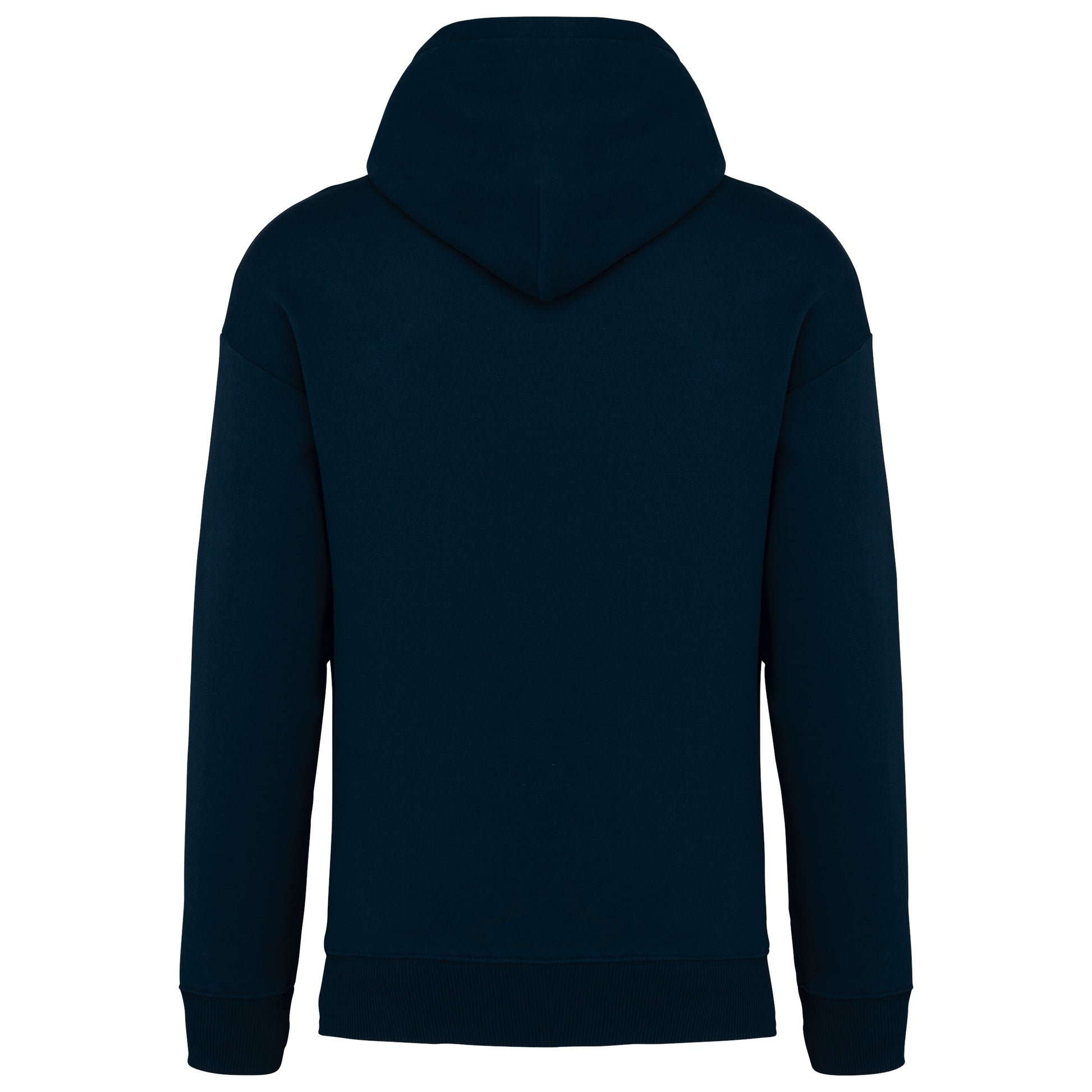Ecologische uniseks oversized sweater met capuchon