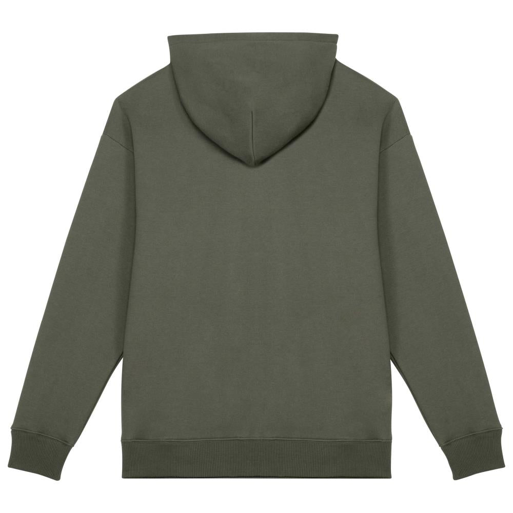 Ecologische uniseks oversized sweater met capuchon