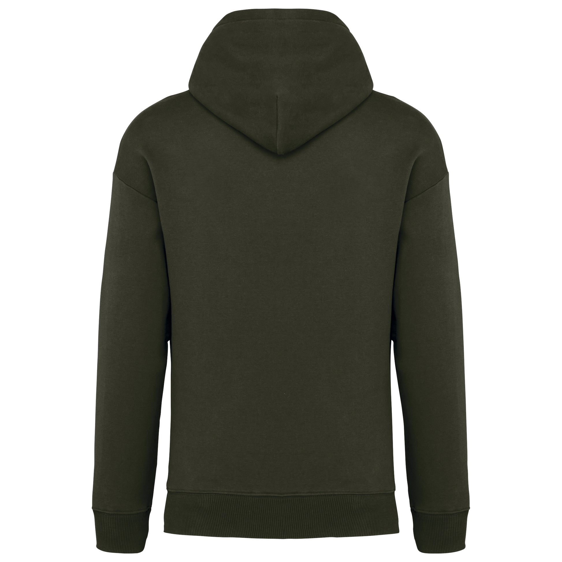 Ecologische uniseks oversized sweater met capuchon