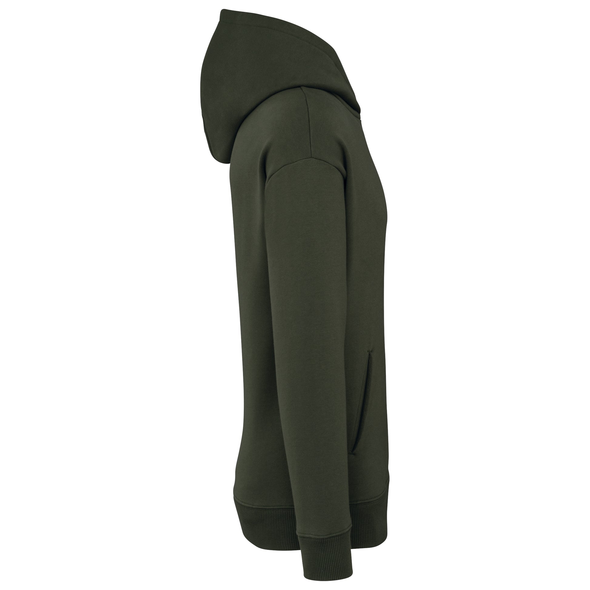 Ecologische uniseks oversized sweater met capuchon