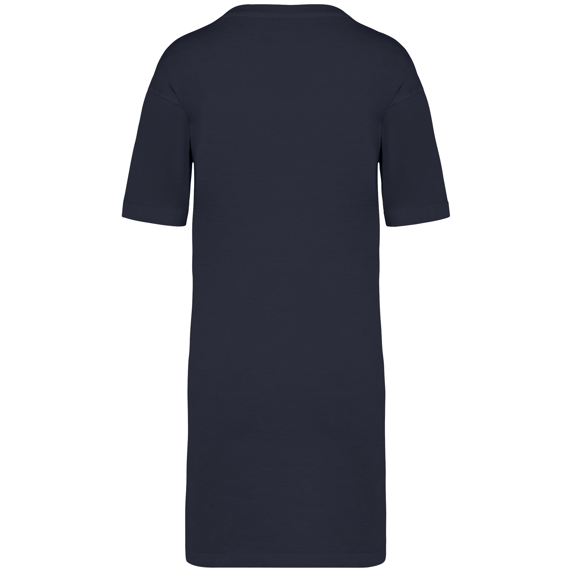 Ecologische verwassen T-shirtjurk