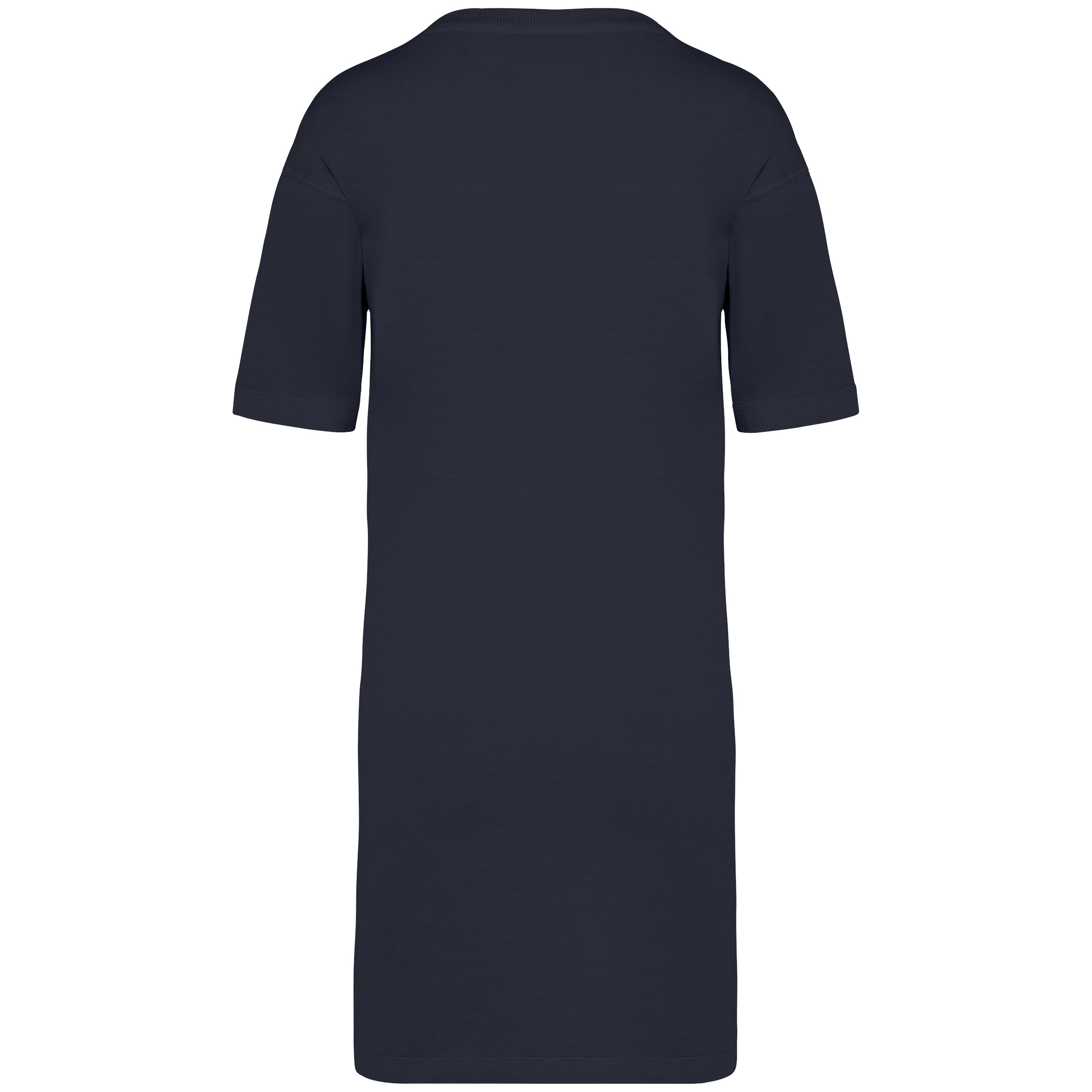 Ecologische verwassen T-shirtjurk