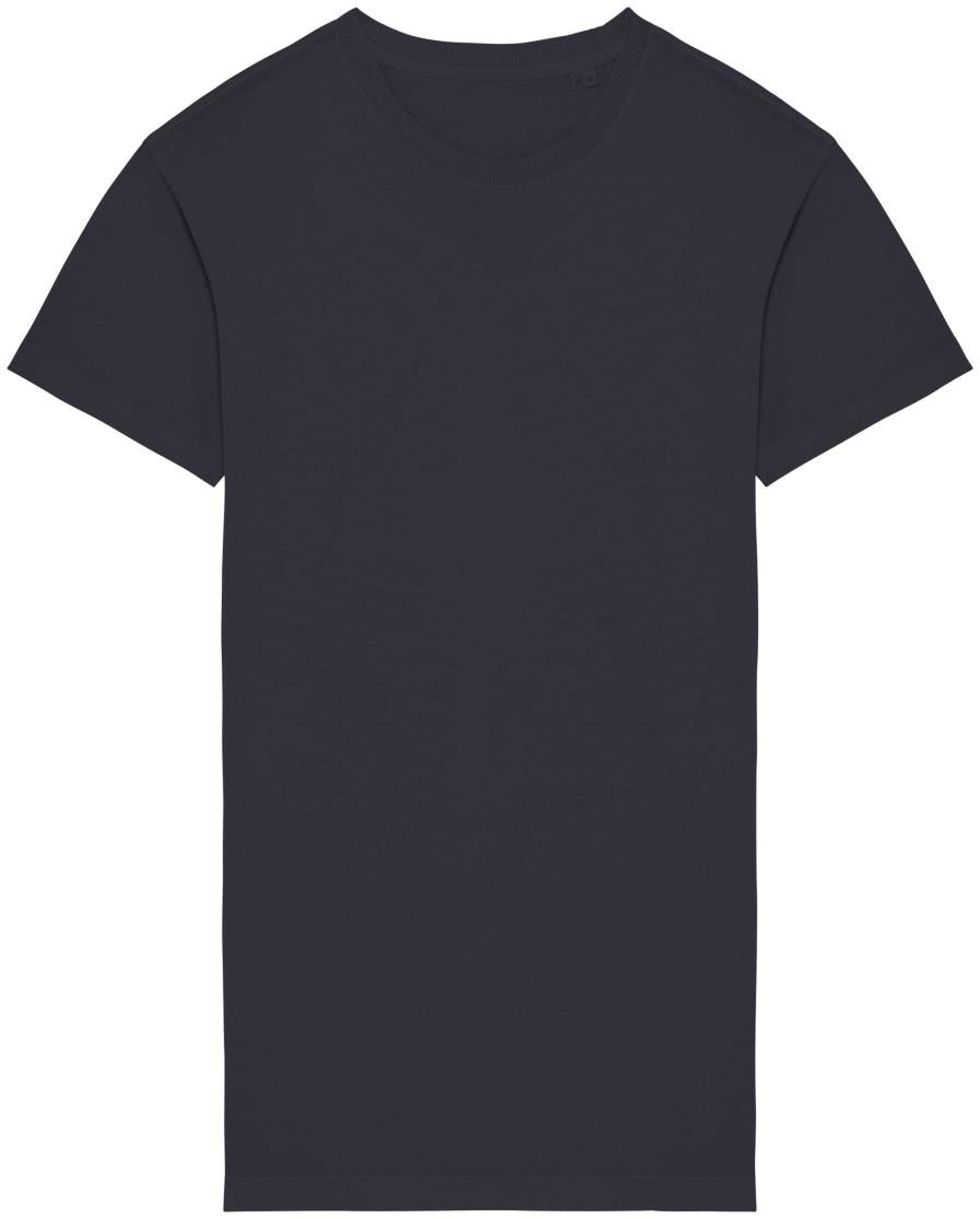 Ecologische verwassen T-shirtjurk
