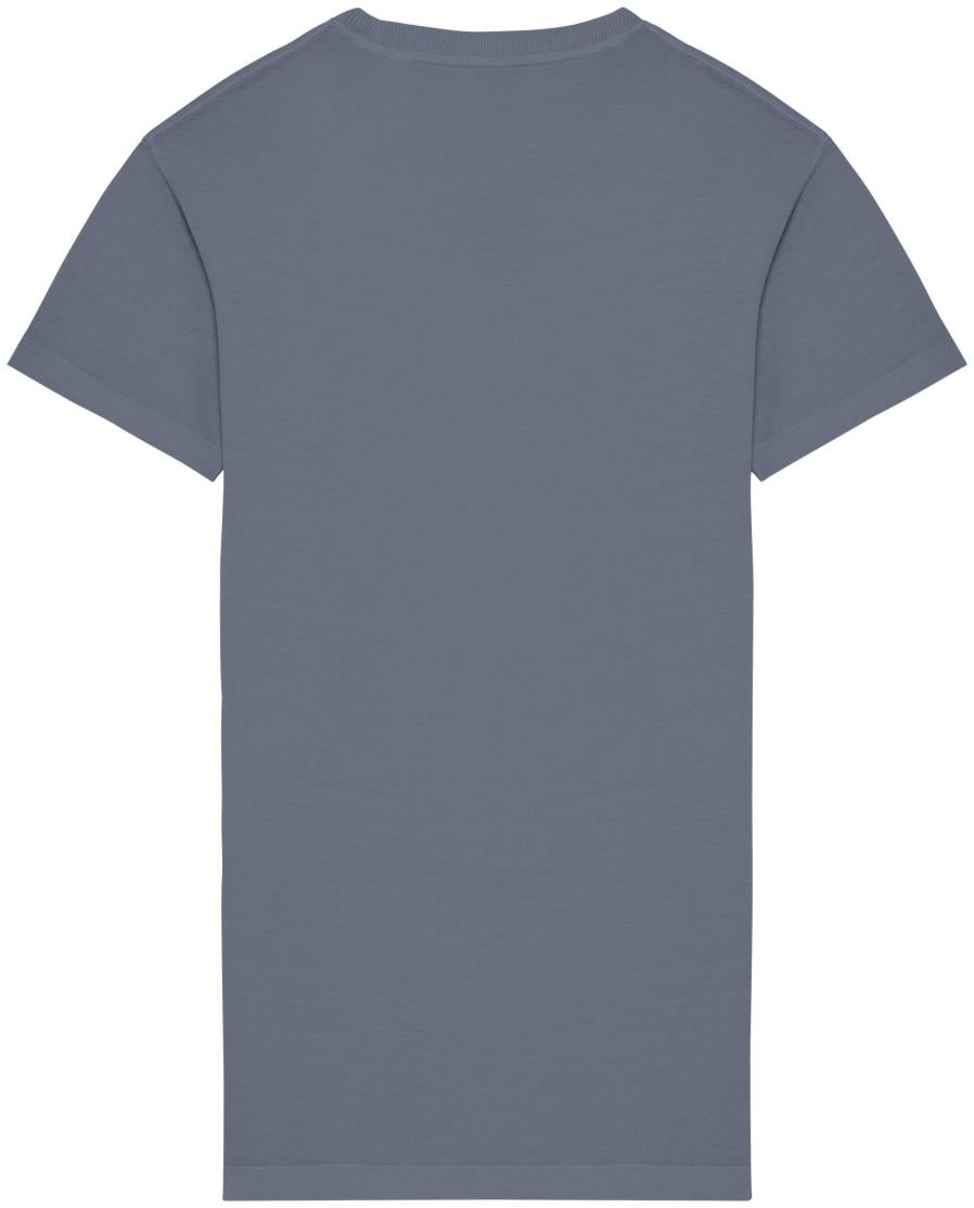 Ecologische verwassen T-shirtjurk