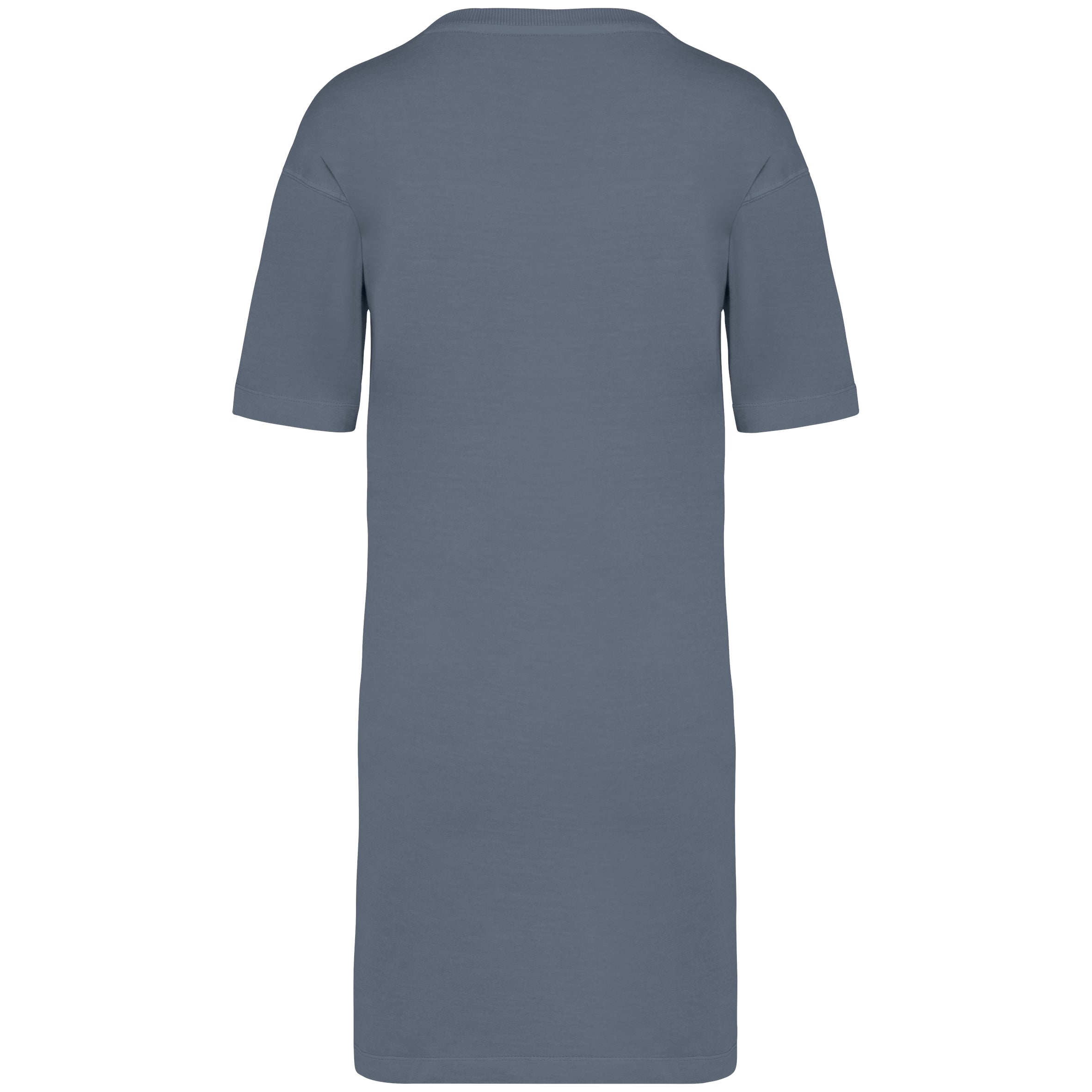 Ecologische verwassen T-shirtjurk