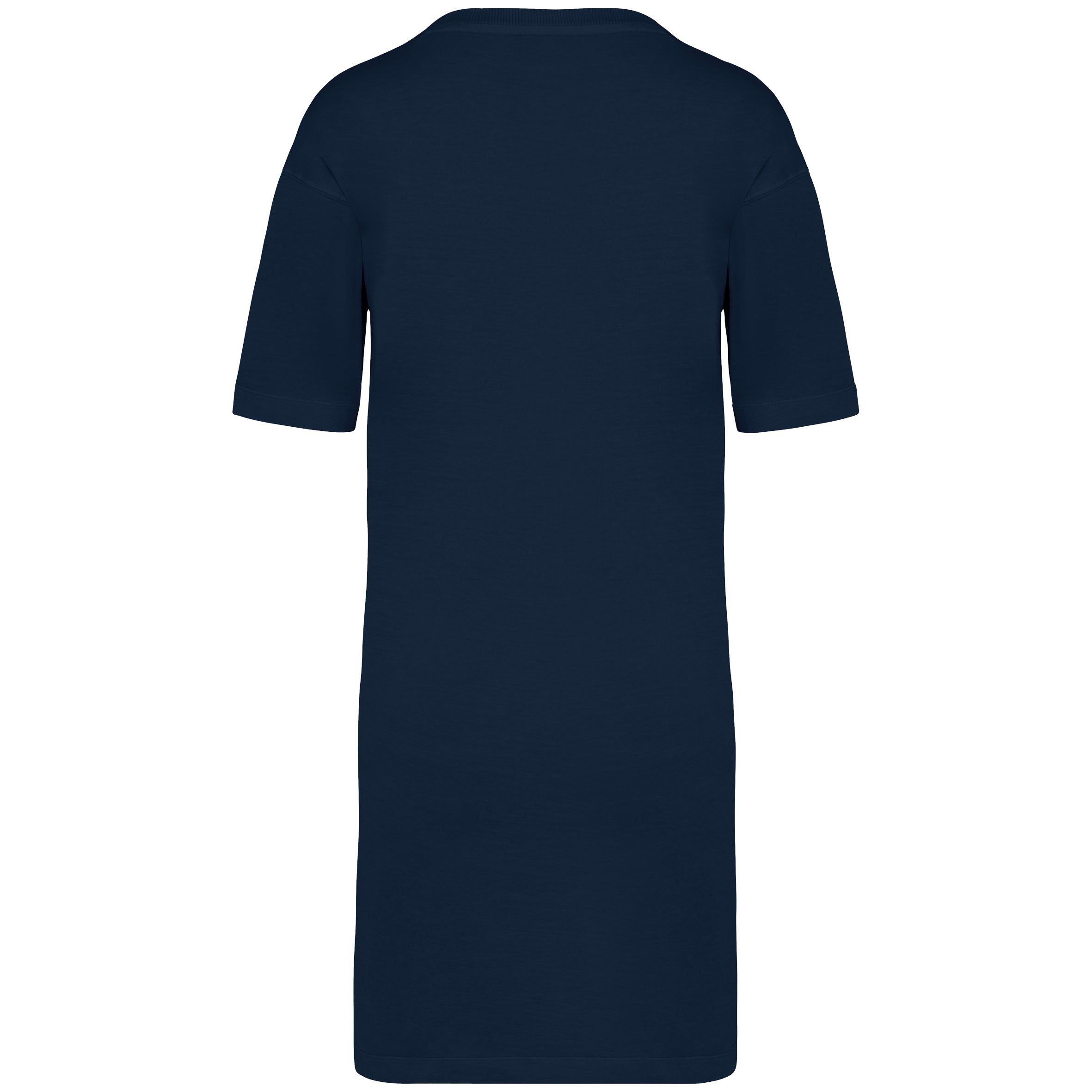 Ecologische verwassen T-shirtjurk