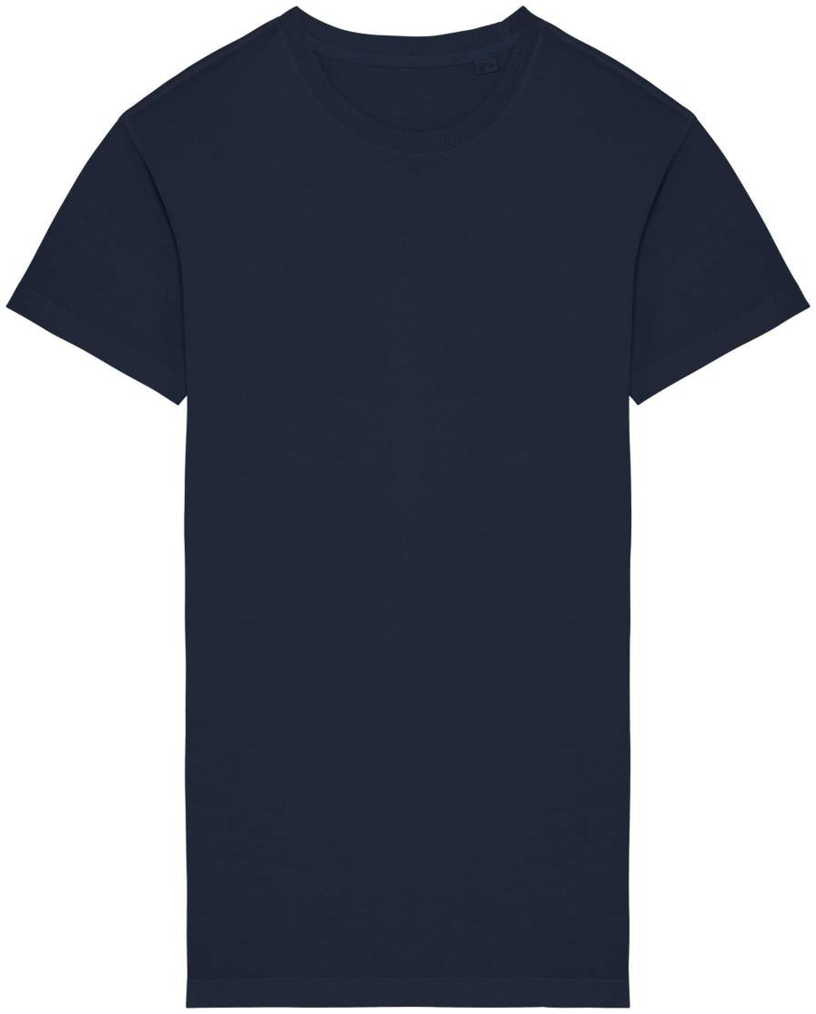 Ecologische verwassen T-shirtjurk