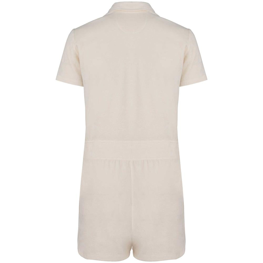 Ecologisch badstof jumpsuit voor dames