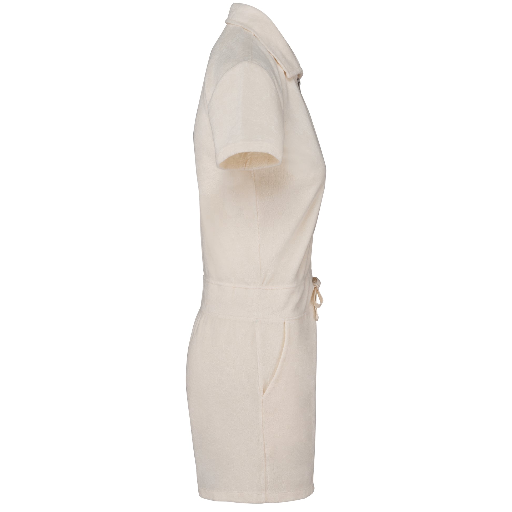 Ecologisch badstof jumpsuit voor dames