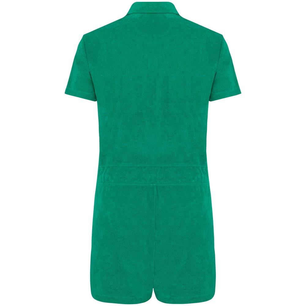 Ecologisch badstof jumpsuit voor dames