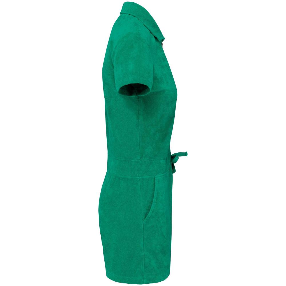 Ecologisch badstof jumpsuit voor dames