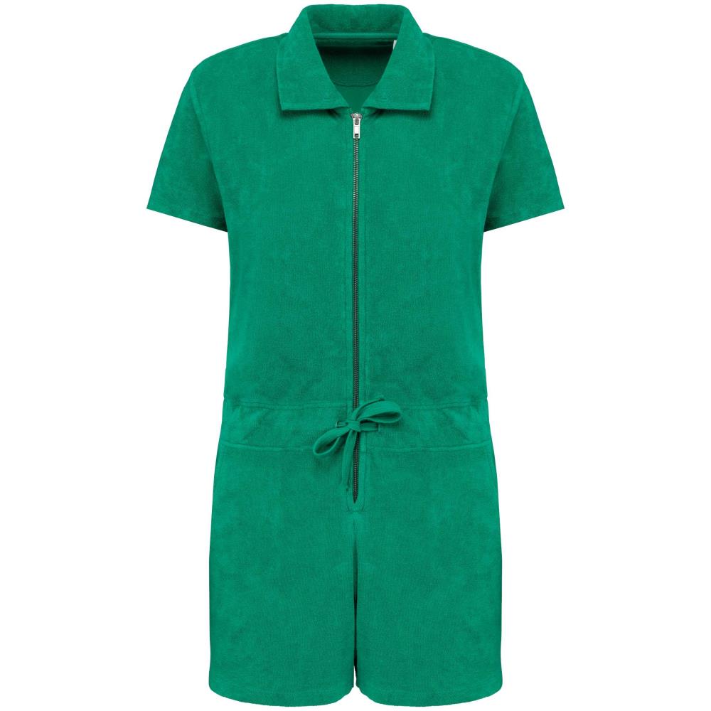 Ecologisch badstof jumpsuit voor dames