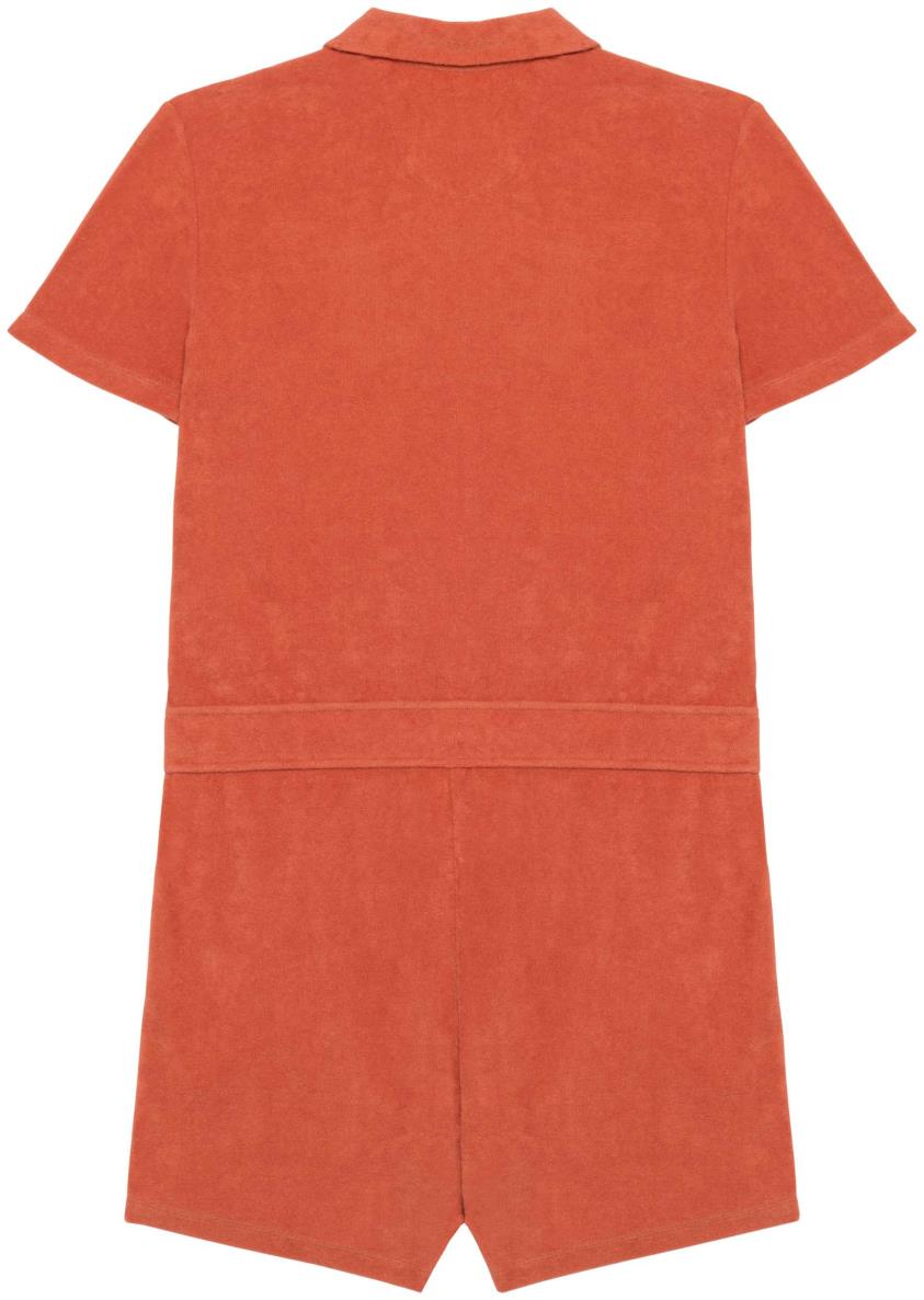 Ecologisch badstof jumpsuit voor dames