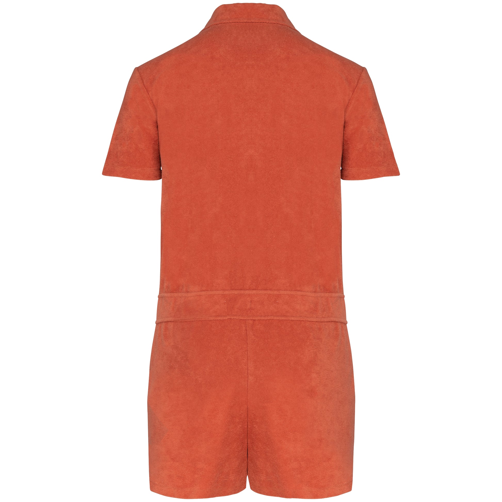 Ecologisch badstof jumpsuit voor dames