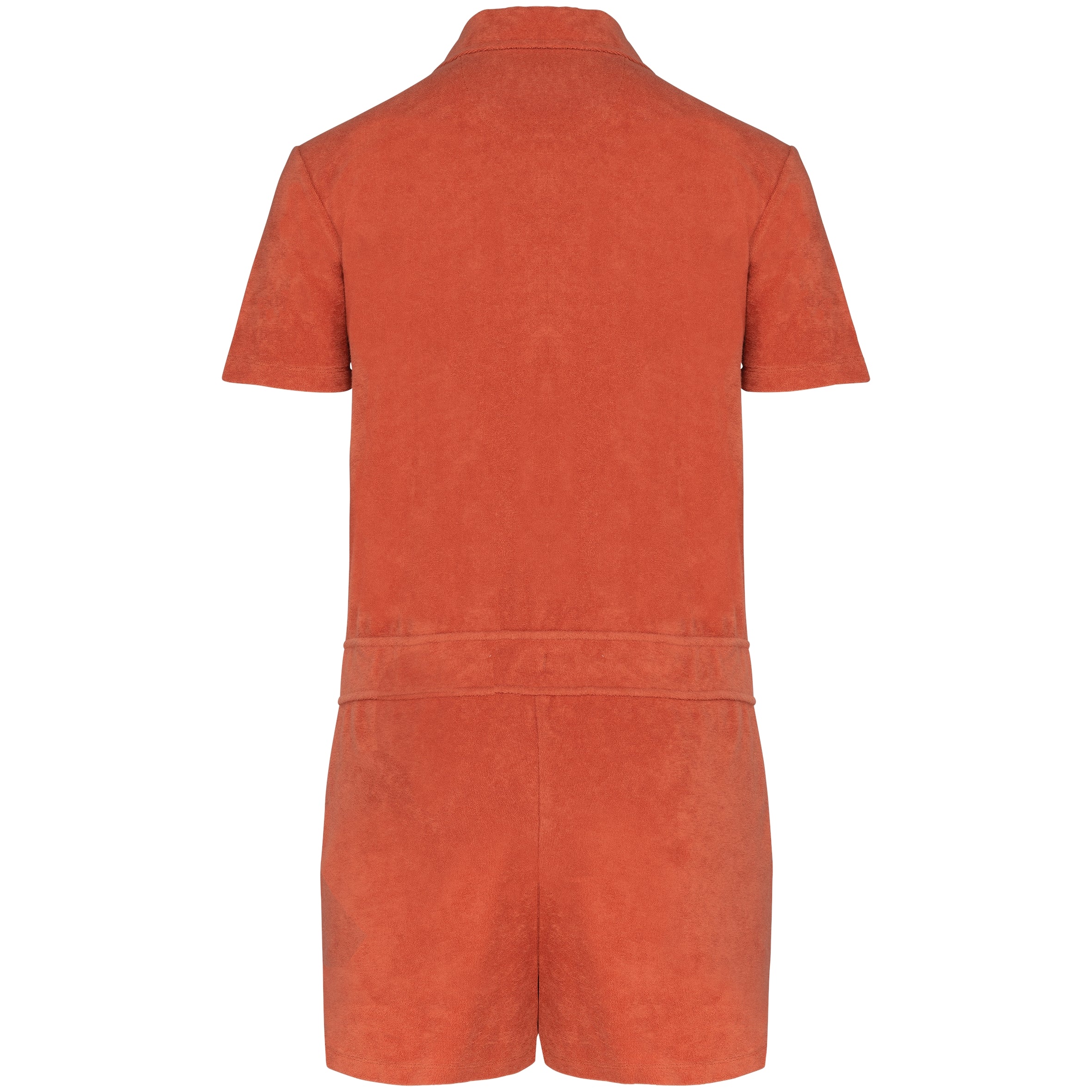 Ecologisch badstof jumpsuit voor dames