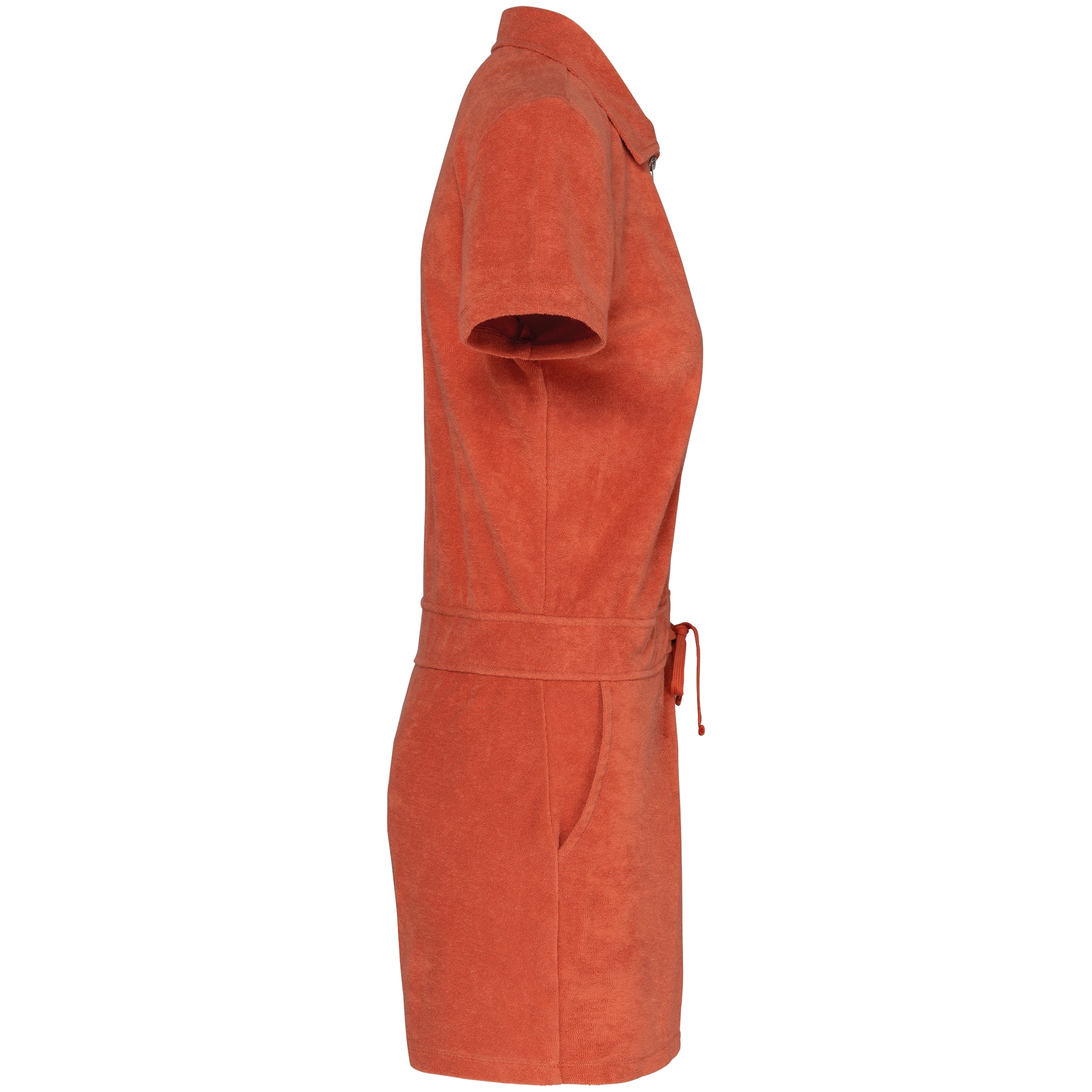Ecologisch badstof jumpsuit voor dames