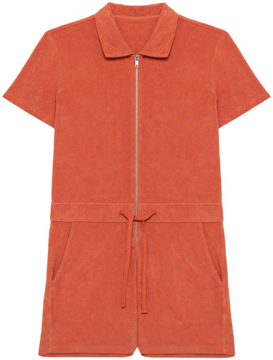 Ecologisch badstof jumpsuit voor dames