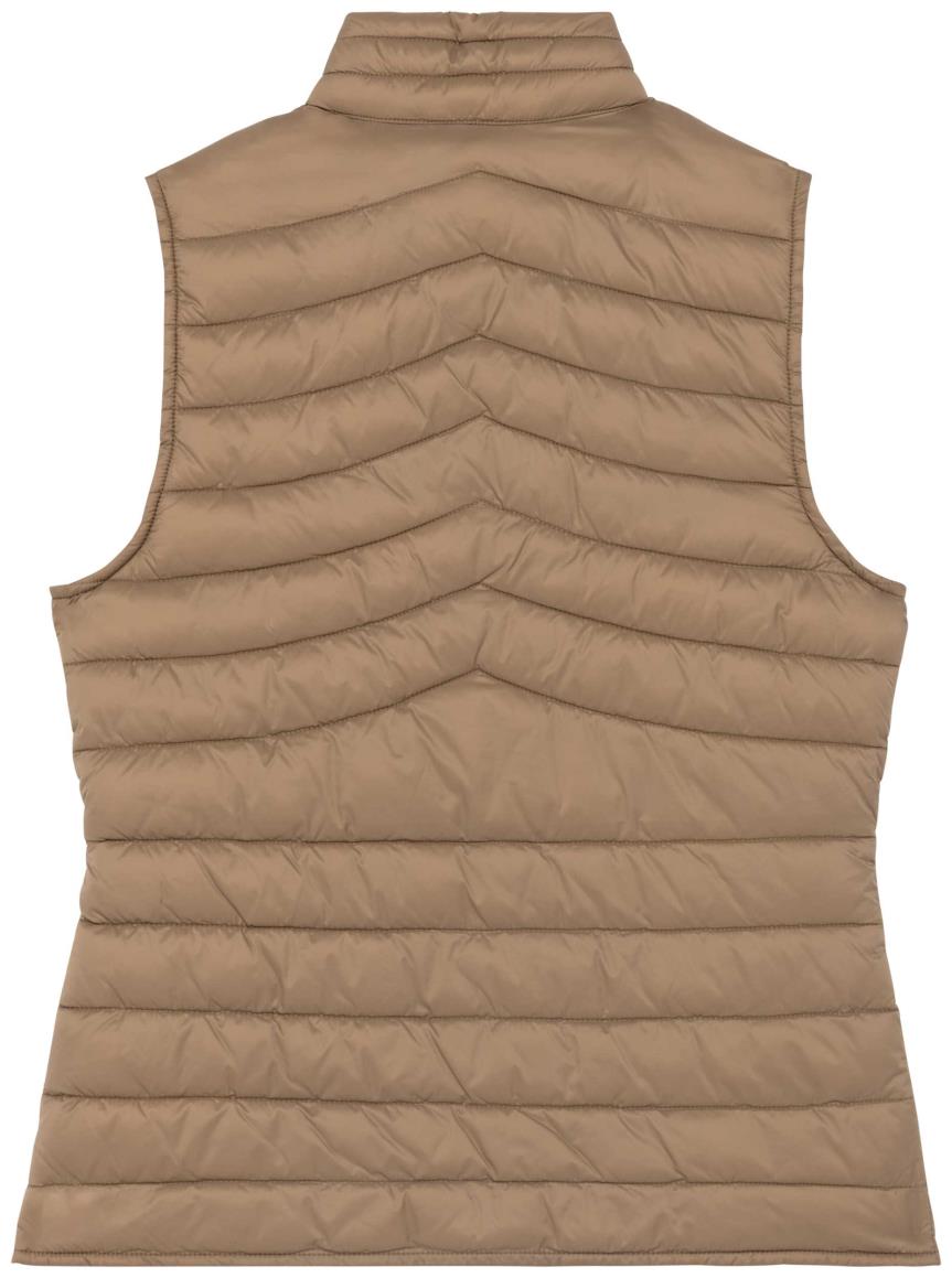 Ecologische lichte bodywarmer voor dames