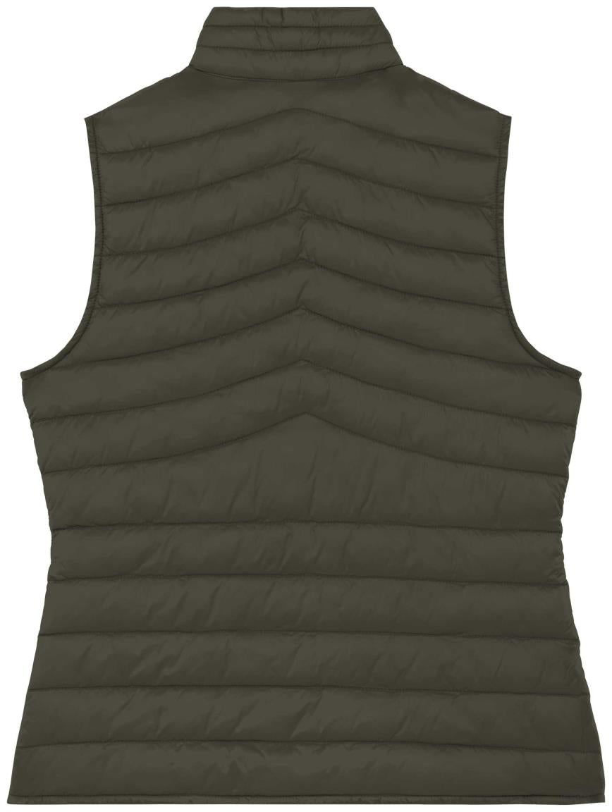 Ecologische lichte bodywarmer voor dames