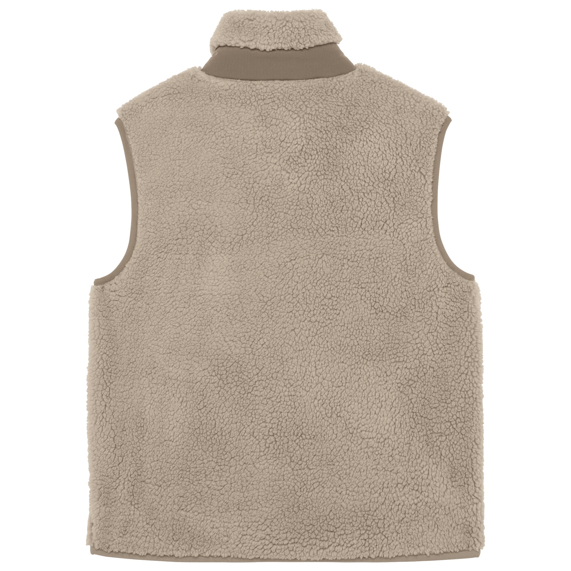 Ecologische uniseks bodywarmer van sherpa