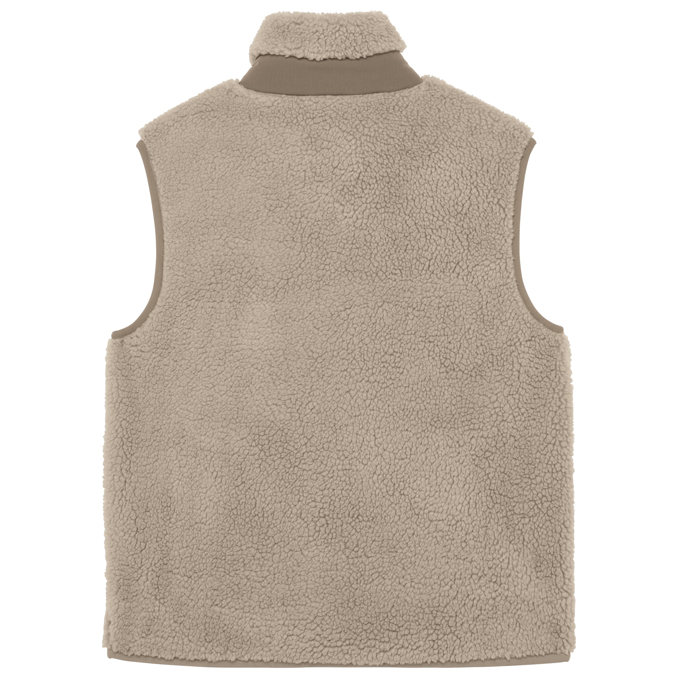 Ecologische uniseks bodywarmer van sherpa