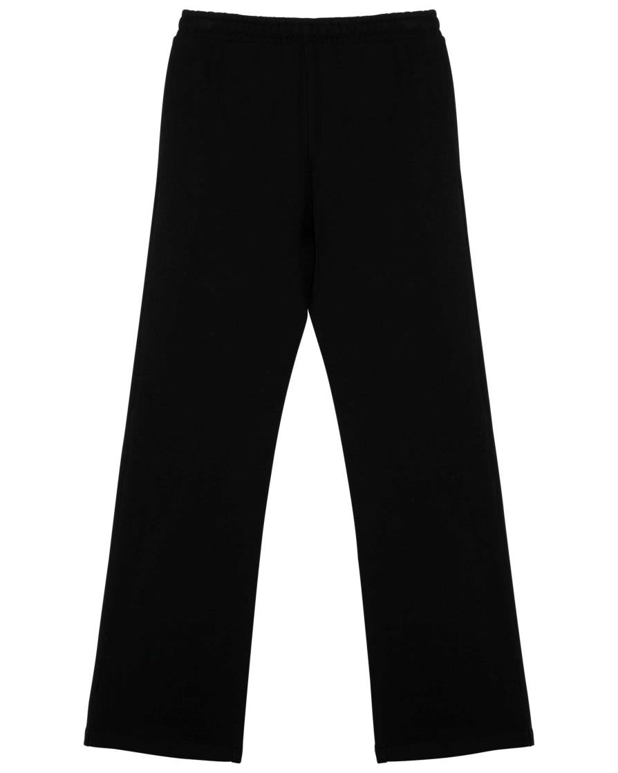 Ecologische wijde joggingbroek voor dames in French Terry