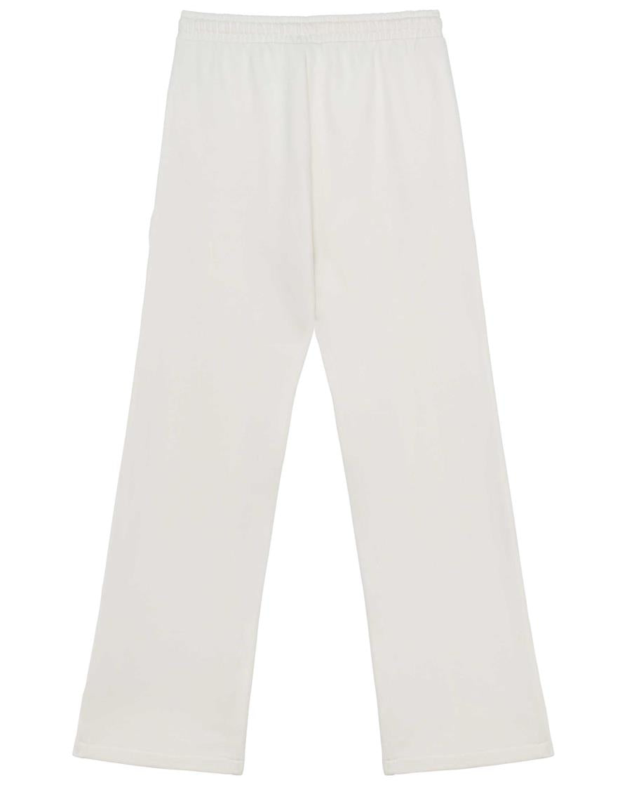 Ecologische wijde joggingbroek voor dames in French Terry
