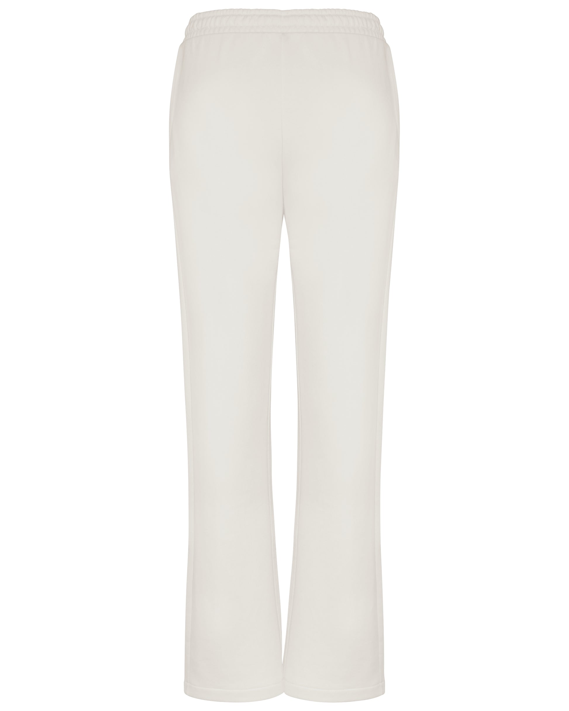 Ecologische wijde joggingbroek voor dames in French Terry