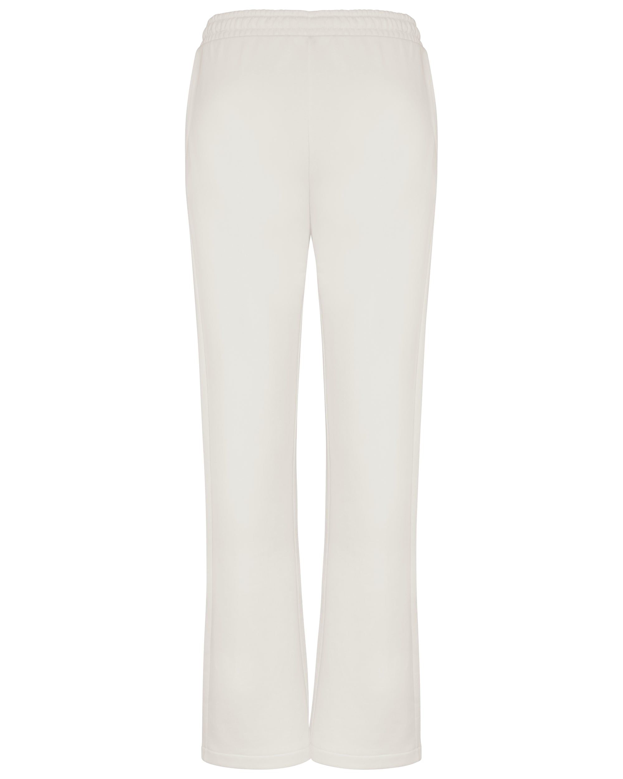 Ecologische wijde joggingbroek voor dames in French Terry