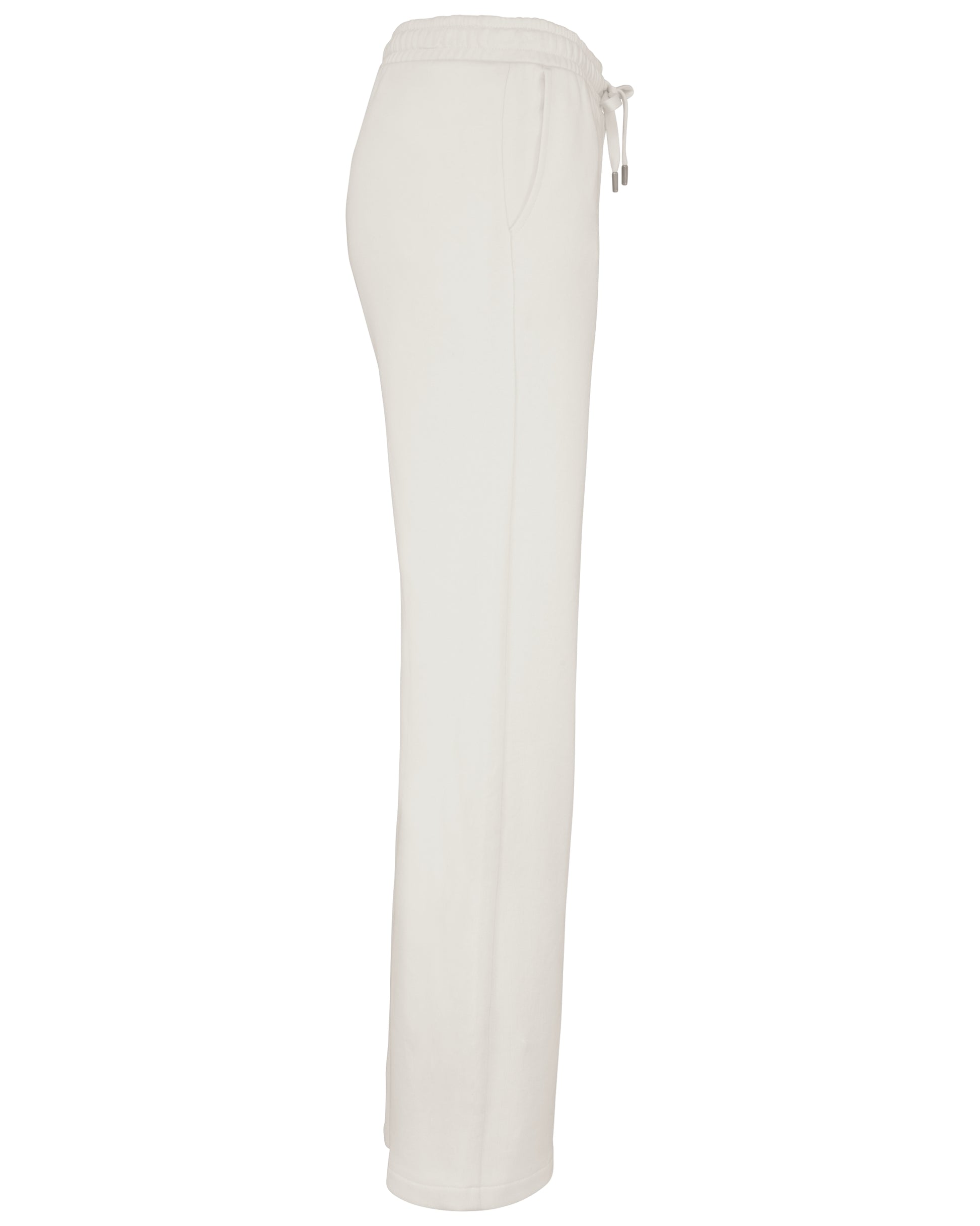 Ecologische wijde joggingbroek voor dames in French Terry