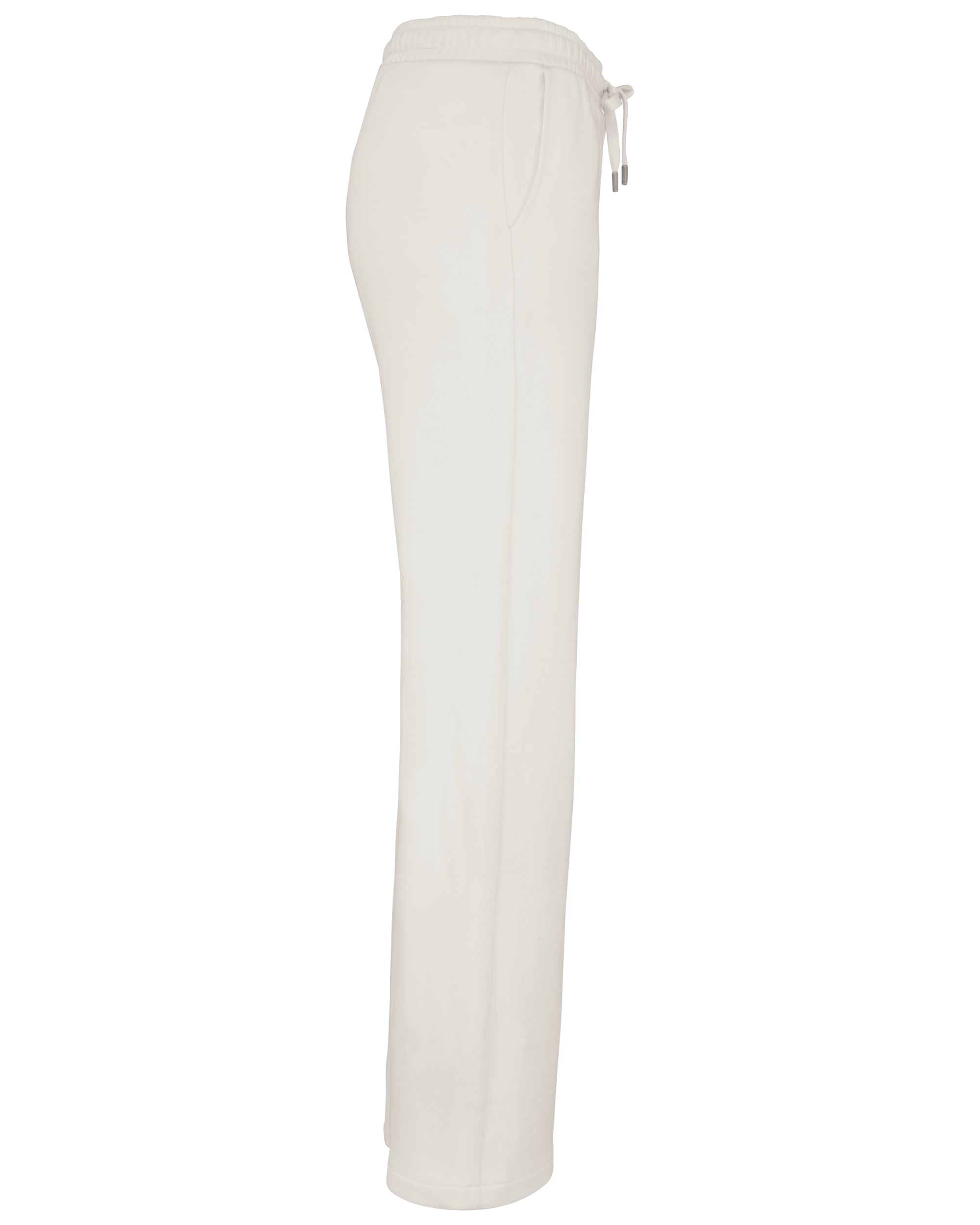 Ecologische wijde joggingbroek voor dames in French Terry