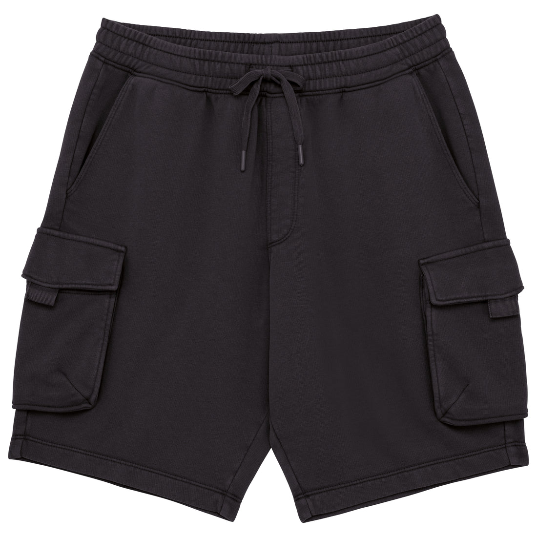 Duurzame verwassen herencargoshort van French Terry