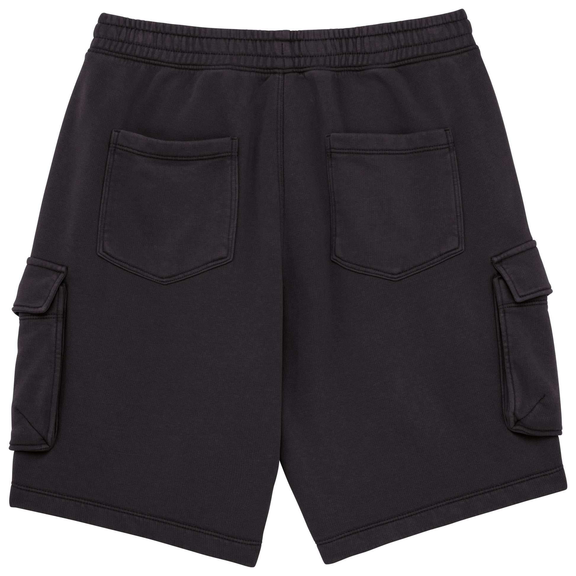 Duurzame verwassen herencargoshort van French Terry