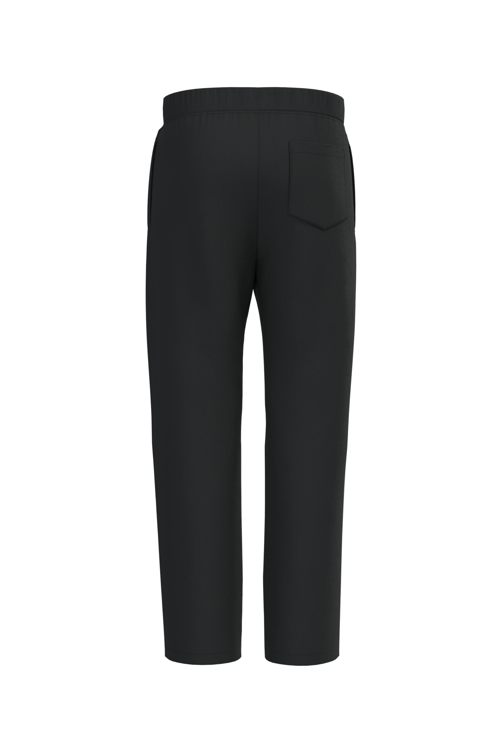 Duurzame uniseks wijde joggingbroek.
