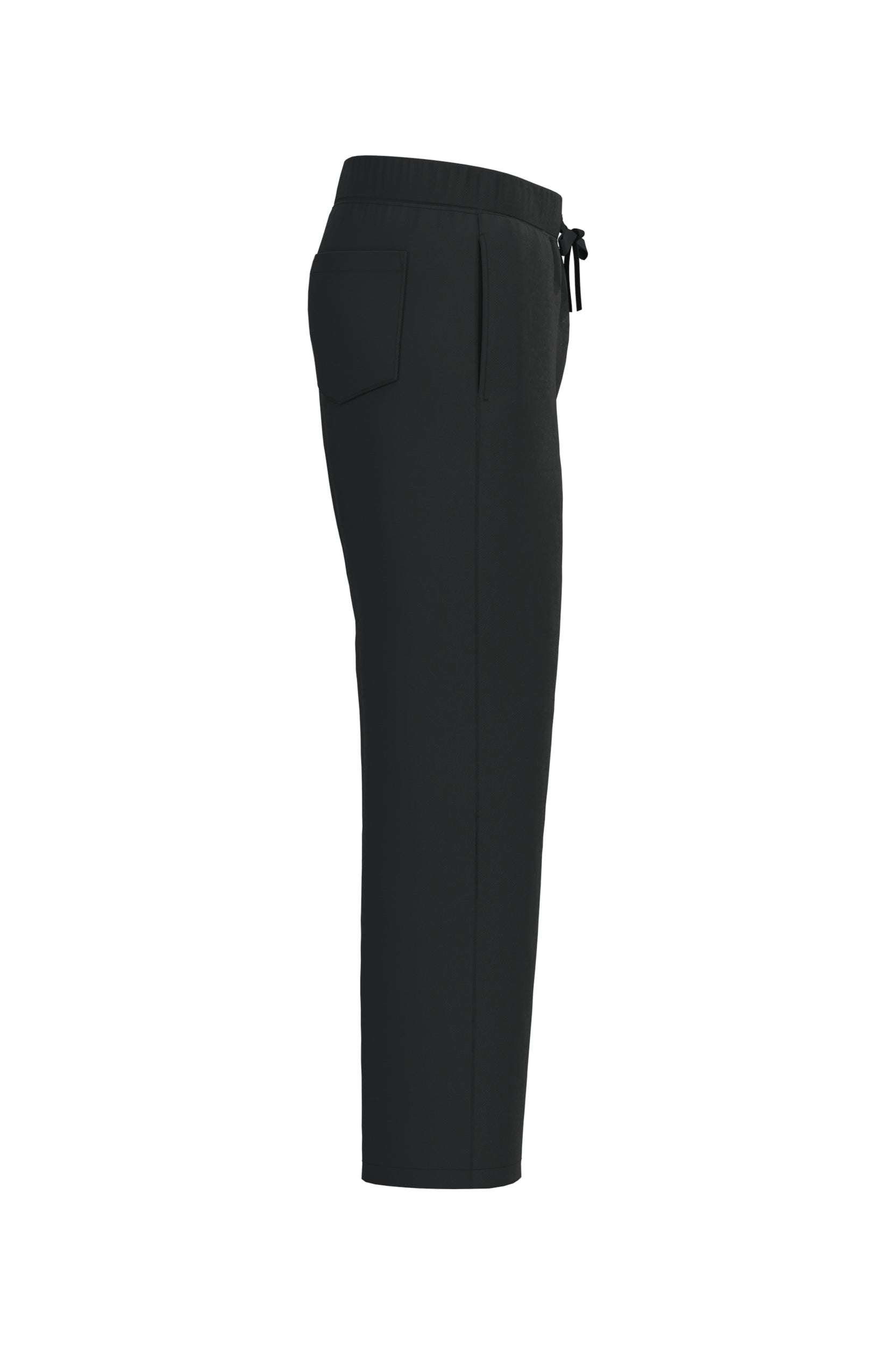 Duurzame uniseks wijde joggingbroek.