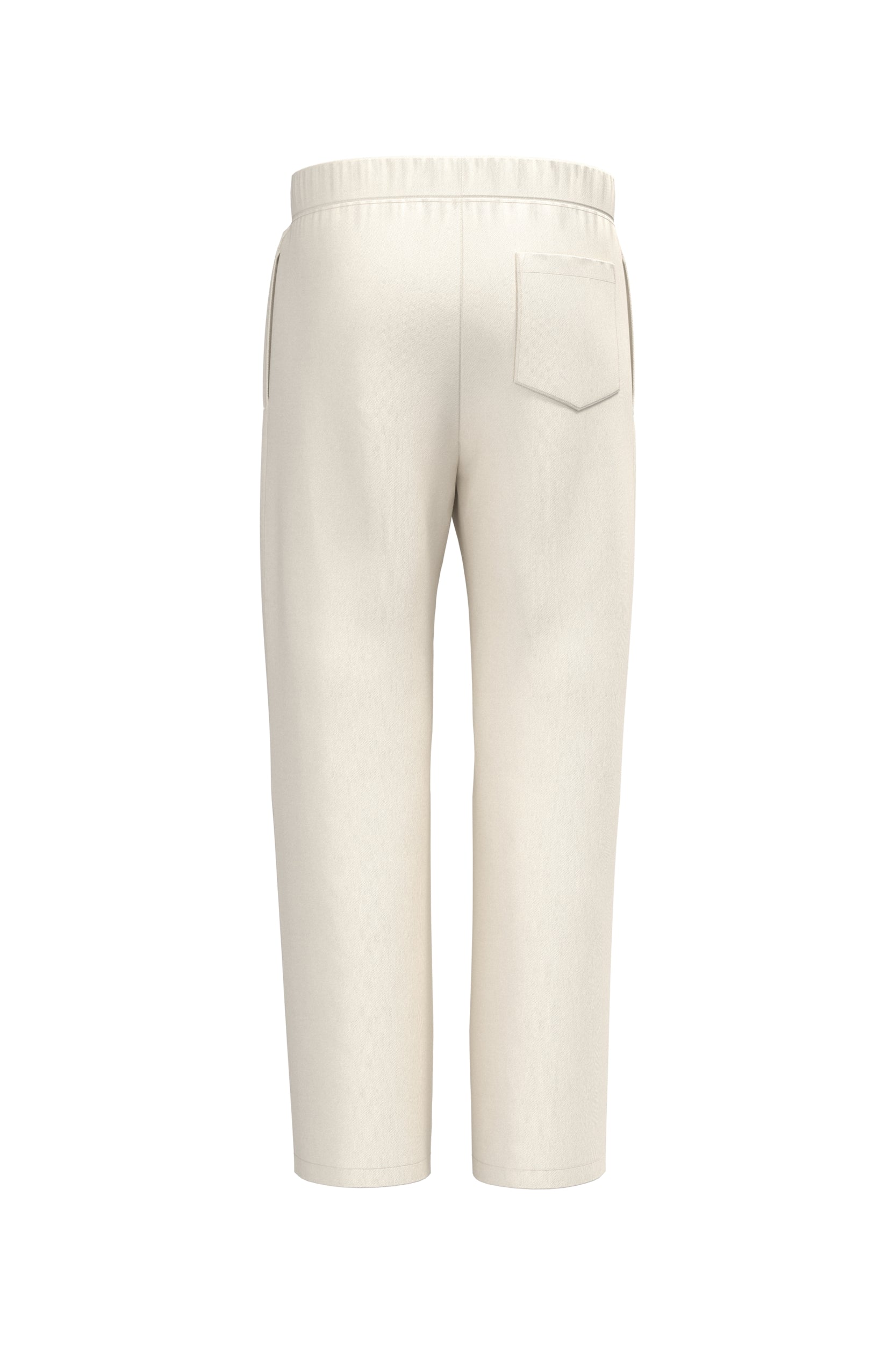 Duurzame uniseks wijde joggingbroek.