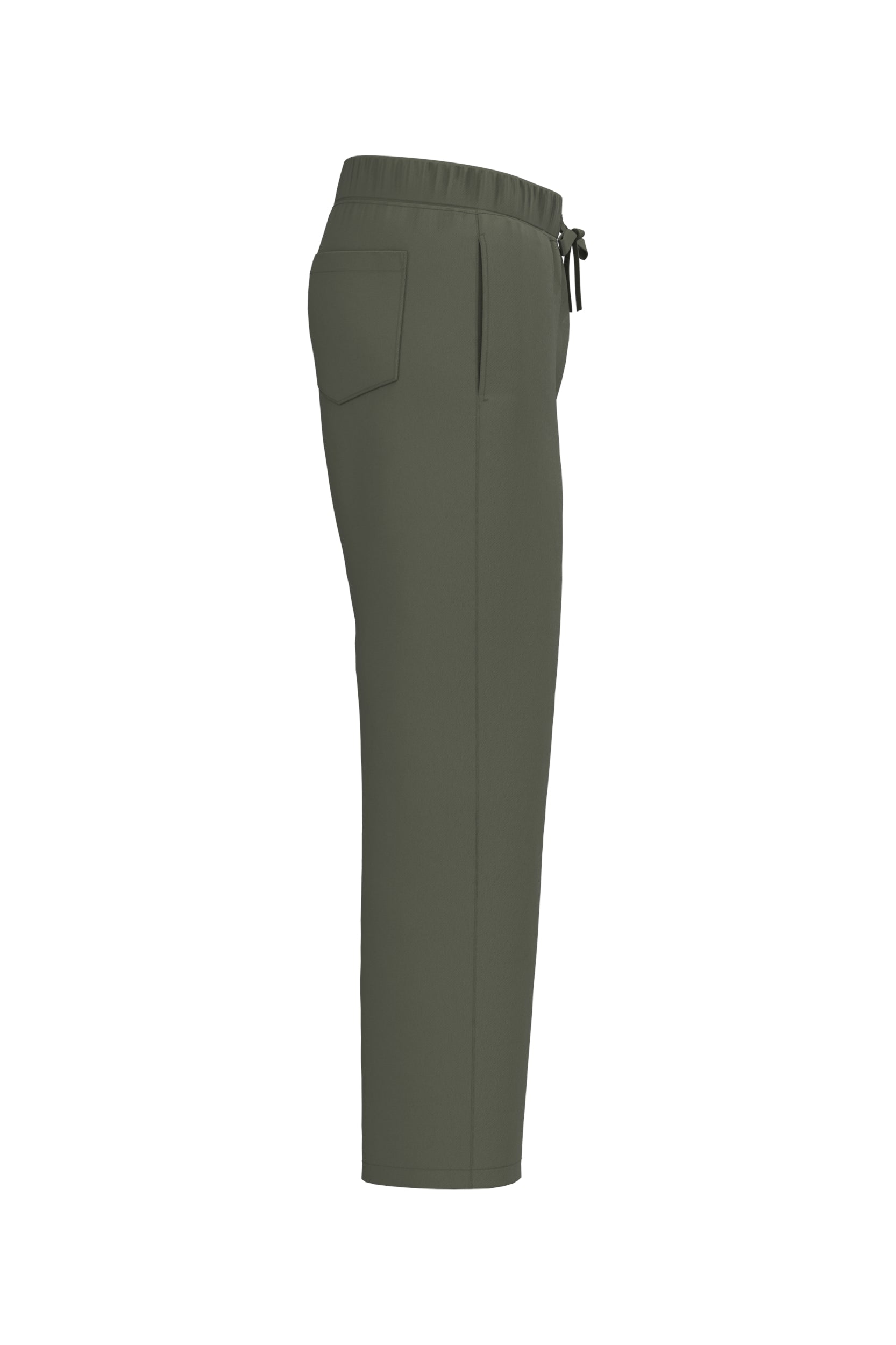 Duurzame uniseks wijde joggingbroek.