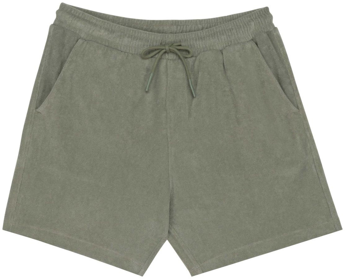Ecologische badstof herenshort