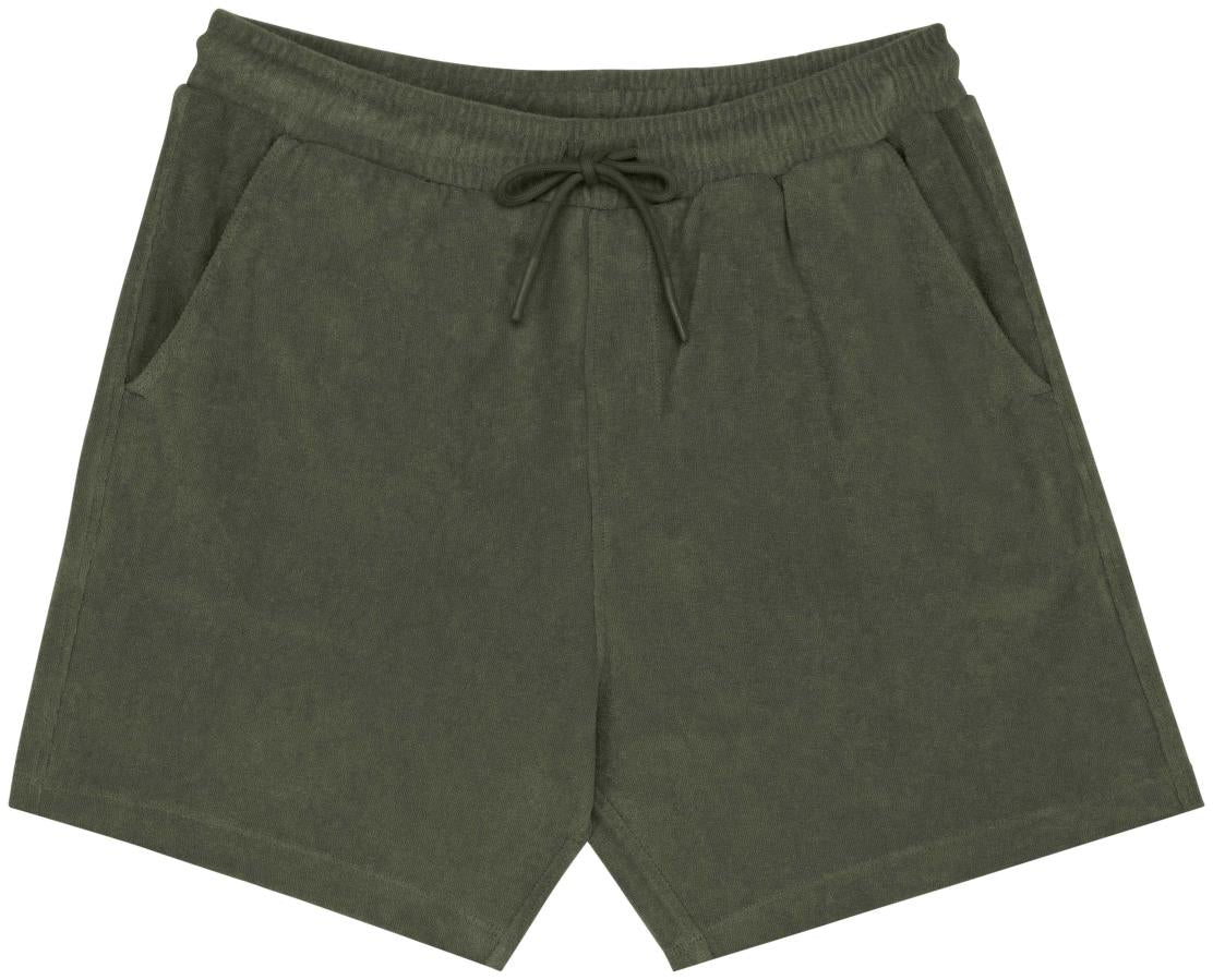 Ecologische badstof herenshort